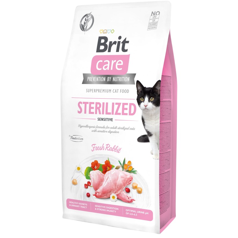 Brit Care Cat Grain-Free Sterilized Sensitive kassitoit 7kg