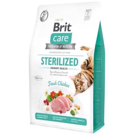 Brit Care Cat Grain-Free Sterilized Urinary Health kassitoit 2kg