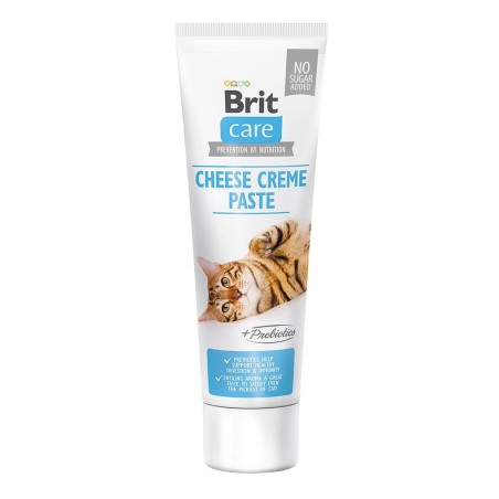 Brit Care Cat Paste Cheese Creme prebiootikumidega kassidele 100ml