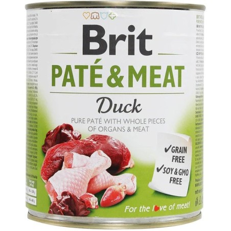 Brit Care Duck Paté & Meat konserv koertele 800g