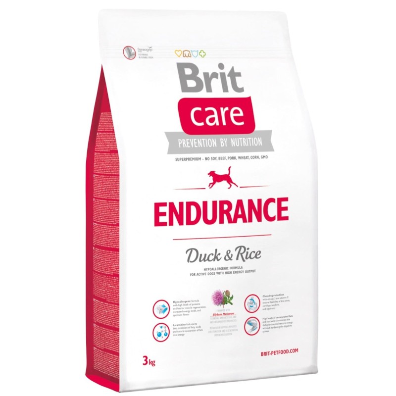 Brit Care Endurance Duck & Rice koeratoit 3kg