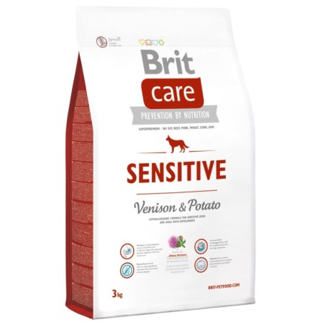Brit Care Sensitive Venison & Potato koeratoit 3kg