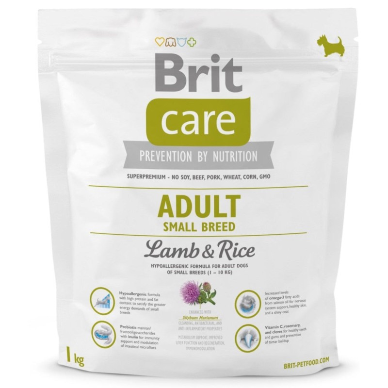 Brit Care Small Breed Lamb & Rice koeratoit 1 kg