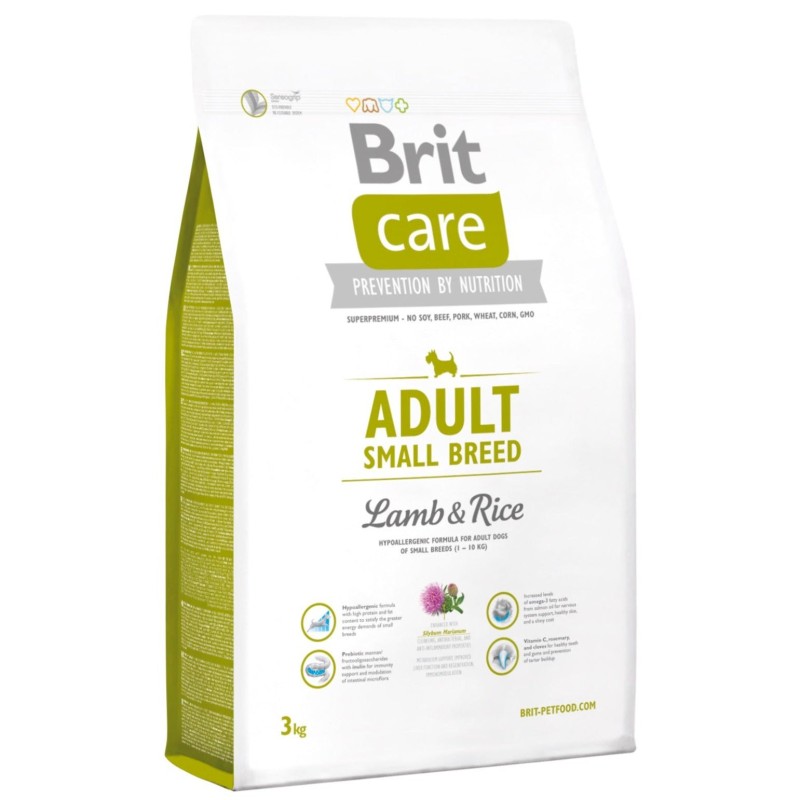 Brit Care Small Breed Lamb & Rice koeratoit 3 kg