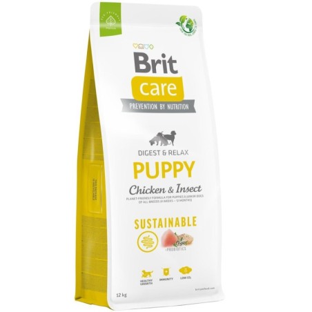 Brit Care Sustainable Puppy Chicken & Insect koeratoit 12kg
