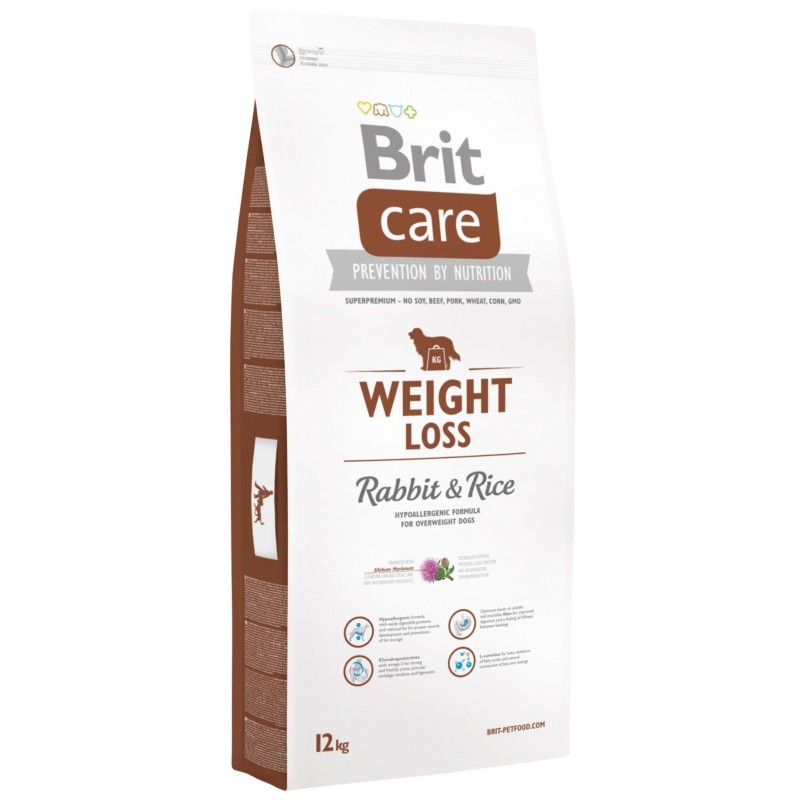 Brit Care Weight Loss Rabbit & Rice koeratoit 12 kg