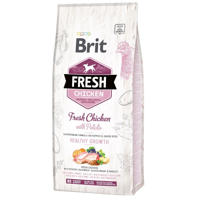 Brit Fresh Chicken with Potato Puppy koeratoit 12kg