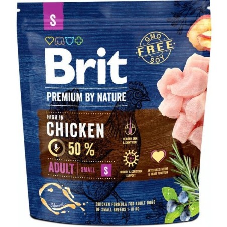 Brit Premium by Nature Adult S koeratoit 1kg