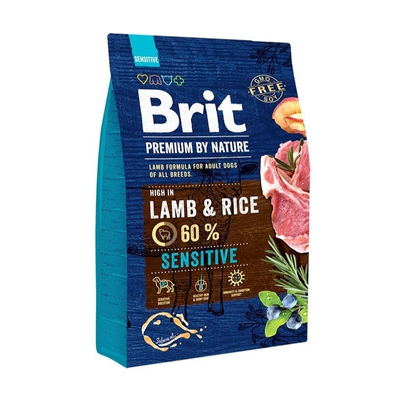 Brit Premium by Nature Sensitive Lamb koeratoit 3kg
