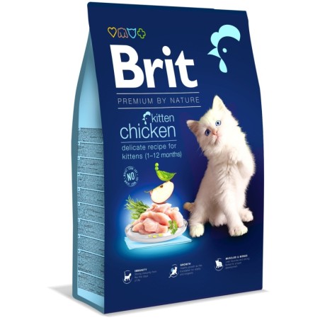 Brit Premium Cat Kitten Chicken kassitoit 8kg