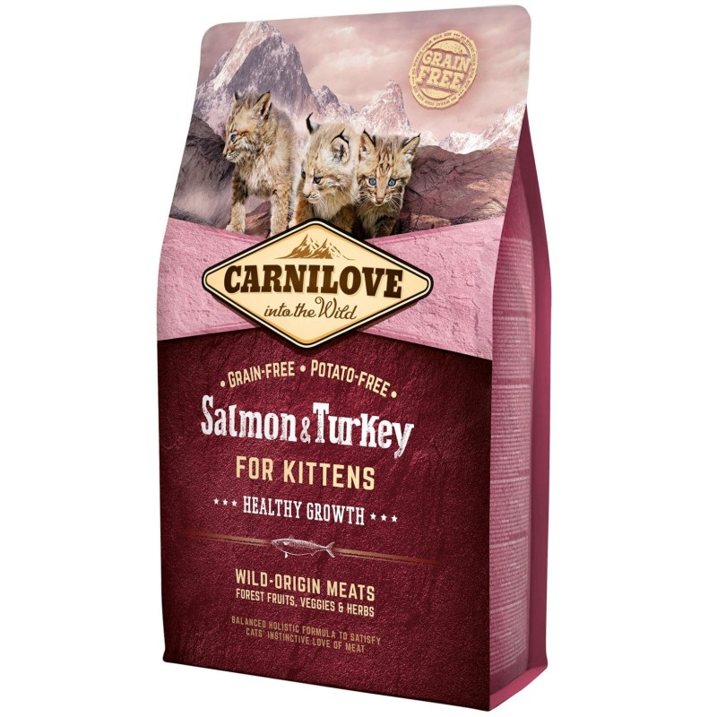 Carnilove Cat Salmon & Turkey for Kittens kassitoit 2kg