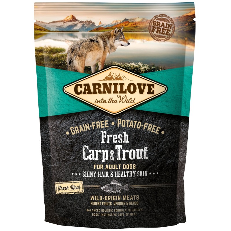 Carnilove Dog Fresh Carp & Trout koeratoit 1,5kg