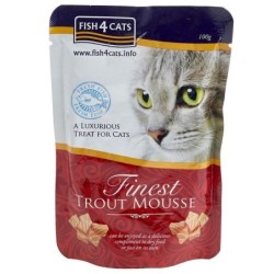 FISH4CATS KASSI PASTEET FINEST MOUSSE FORELL 100G N1