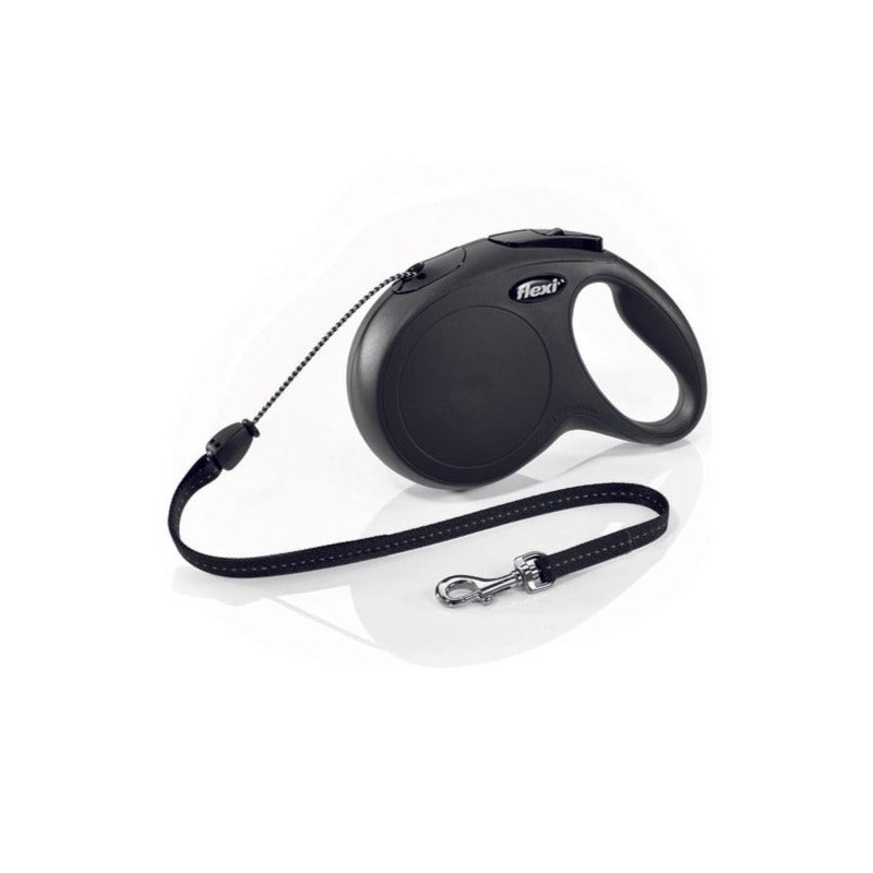 Flexi Classic nöörrihm M-8 m, must