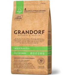 Grandorf lambaliha ja pruun riis väikest kasvu koertele 3kg