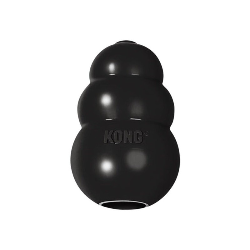 KONG Extreme täidetav koera mänguasi M, must