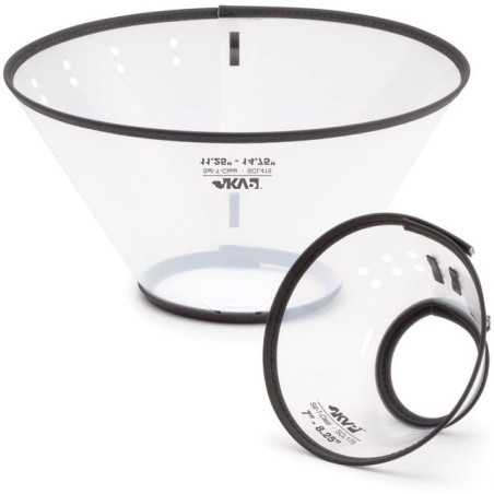 KVP koera-kassi plastkrae, kanditud, 11 cm