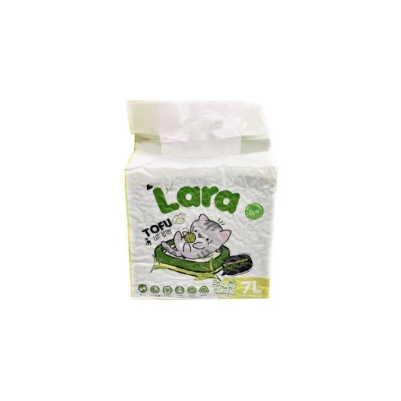 Lara rohelise tee lõhnaline tofu kassiliiv 7L