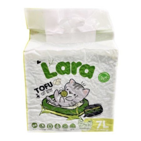 Lara rohelise tee lõhnaline tofu kassiliiv 7L