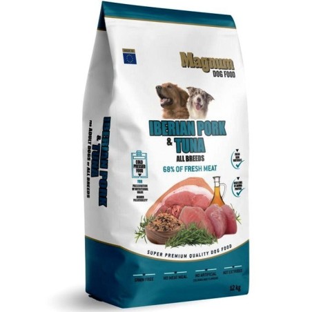 Magnum Iberian Pork & Tuna külmpressitud koeratoit 12kg