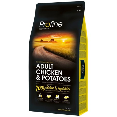 Profine Adult Chicken & Potatoes koeratoit 15 kg