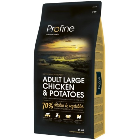 Profine Adult Large Chicken & Potatoes koeratoit 15 kg