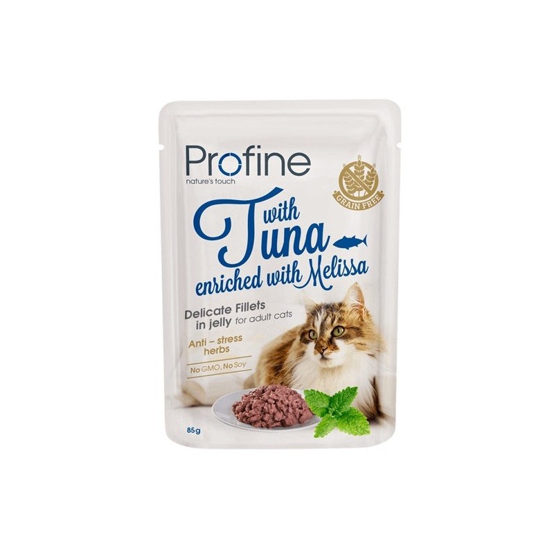 Profine Cat Pouch Tuna in Jelly märgtoit kassidele 85g