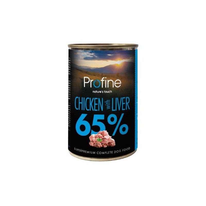 Profine konserv Chicken with Liver koertele 400g