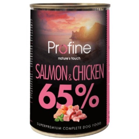 Profine konserv Salmon&Chicken koertele 400g