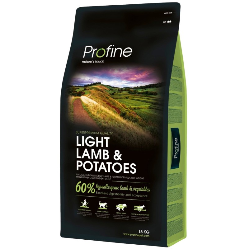 Profine Light Lamb & Potatoes koeratoit 15 kg