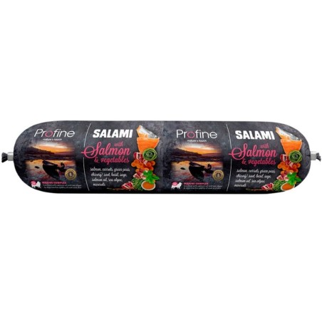 Profine Salmon & Vegetables Salami vorst koertele 800g