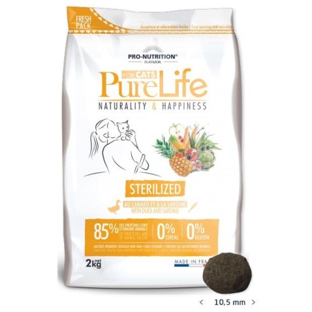 Pure Life Cat Pardiliha ja Sardiinidega Steriliseeritud Kassidele 8kg