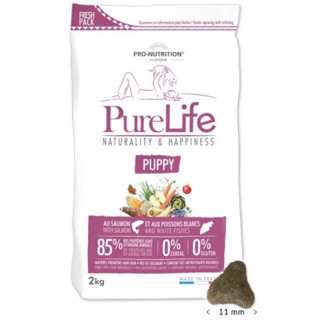 Pure Life Dog Puppy Lõhe ja Valge Kala Kutsikatele 2kg