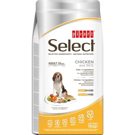 Select Adult Sterilized Chicken and Rice koeratoit 12kg