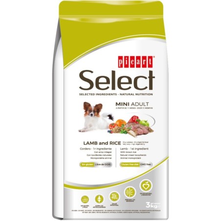 Select Mini Adult Lamb And Rice koeratoit 3kg
