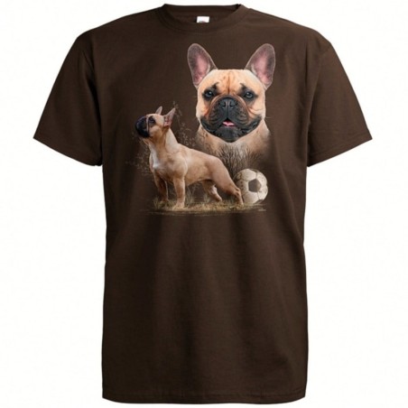 T-särk Prantsuse Bulldog suurus L