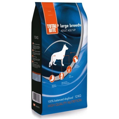 Total Bite Dog Adult Large Breeds koeratoit kanaga 12kg
